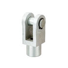 Steel Cylinder Rod Clevis , Y Type Joint Rod End Clevis With Pin / Clip Lock Type