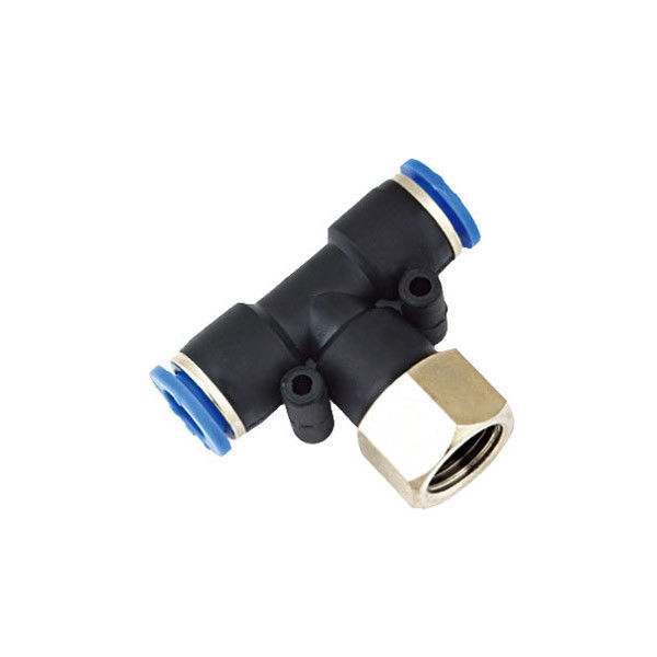 PTF - G Branch Tee two Touches Female connector G thread Air Tube Fittings