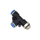 PD - G Branch Tee Male connector Side G Thread Gray Colour Tube Fittings
