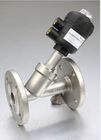 2 / 2 Way Angle Seat Valve PV 400 Series With Flange Ends Connection DN15 ~ 100