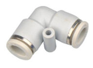 PV Equal Elbow push - in Plastic Material Tube Fitting Gray Colour