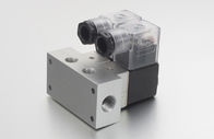 3V1 Single Unit 3 / 2 Way Solenoid Valve With Joint Box Coil Plate Connection