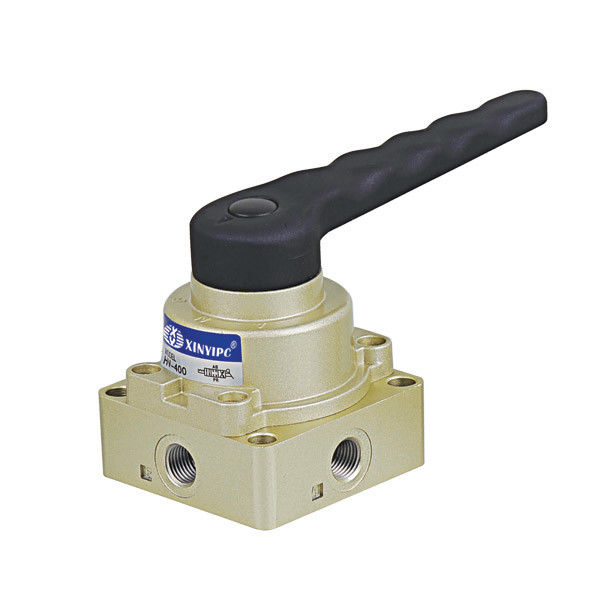 HV Series Pneumatic Manual Valve Hand Switching Valve With Pipe / Plate Connection