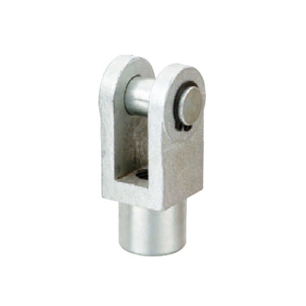 Steel Cylinder Rod Clevis , Y Type Joint Rod End Clevis With Pin / Clip