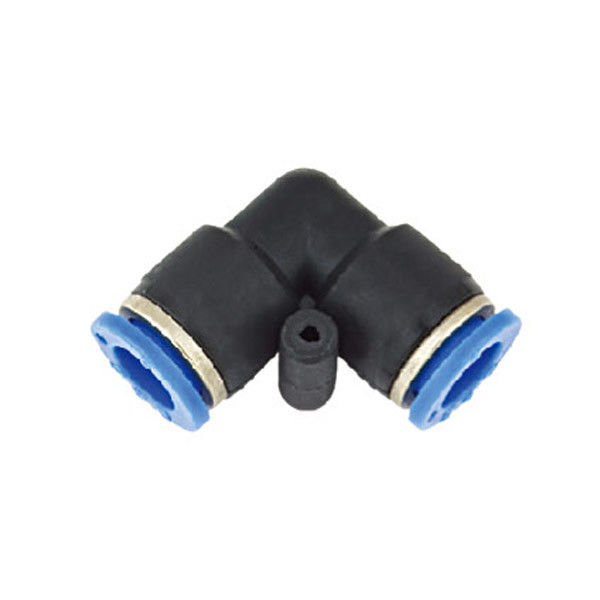 PV Equal Elbow push - in Plastic Material Tube Fitting Gray Colour