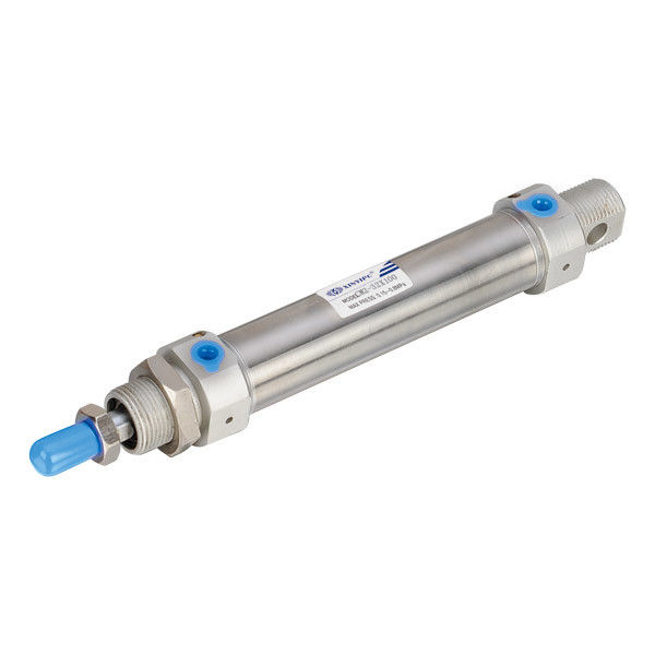 CM2 Series Stainless Steel Mini Cylinder , Single Acting Air Cylinder With Rubber Cushion