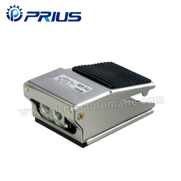 FV420 Pneumatic Foot Valve , 4 / 2 Way Standard G1/4" Port Foot