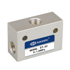 ST Series Shuttle Air Flow Control Valve Aluminum Body With Port Size G 1 / 8 " - G 1 "