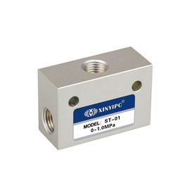 ST Series Shuttle Air Flow Control Valve Aluminum Body With Port Size G 1 / 8 " - G 1 "