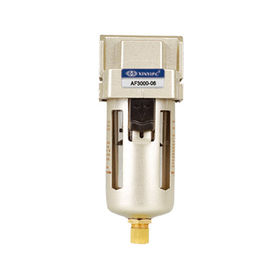 AF1000 ~ 5000 Pneumatic Filter Regulator Lubricator , SMC Air Compressor Regulator Filter