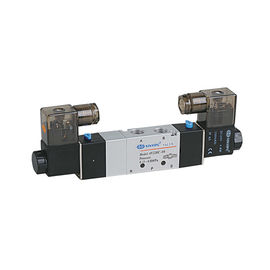 4V Series 5 / 2 Way Double Coil Solenoid Valve Normally Closed Airtac Type