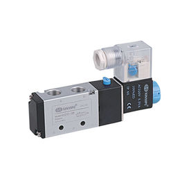 4V Series 5 / 2 Way Double Coil Solenoid Valve Normally Closed Airtac Type