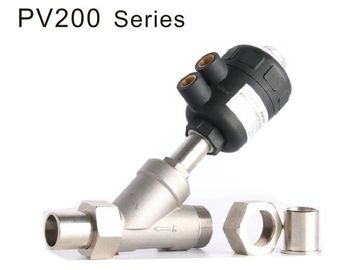 PV200 Series 2 / 2 Way Angle Seat Valve for Medium up to + 180℃ DN15 ~ 65