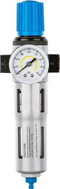 Air Pressure Regulator With Gauge , Air Compressor Filter Regulator With PC Filter Bowl