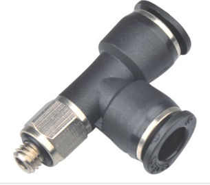 One Touch Pneumatic Tube Fittings PST - C Equal Male Thread Connector Oval