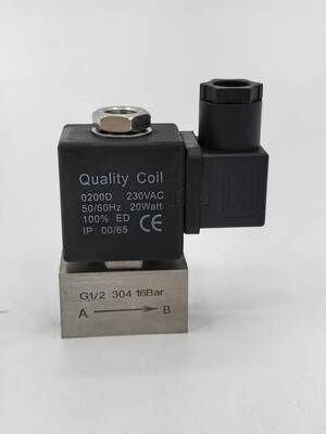 Pneumatic Control Solenoid Valve Energy Saving 20W Automotive Manufacturing, High Frequency